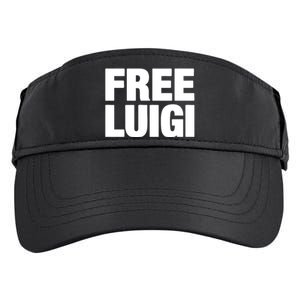 Good Shirts Free Luigi Adult Drive Performance Visor