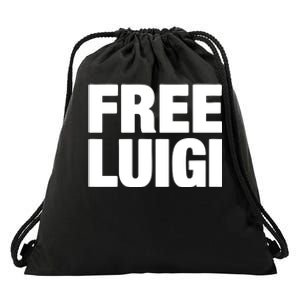 Good Shirts Free Luigi Drawstring Bag