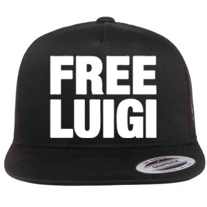 Good Shirts Free Luigi Flat Bill Trucker Hat