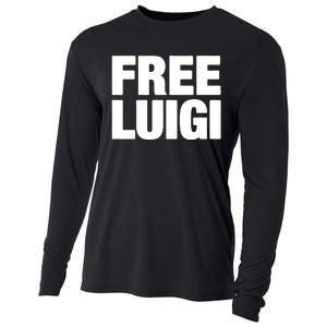 Good Shirts Free Luigi Cooling Performance Long Sleeve Crew