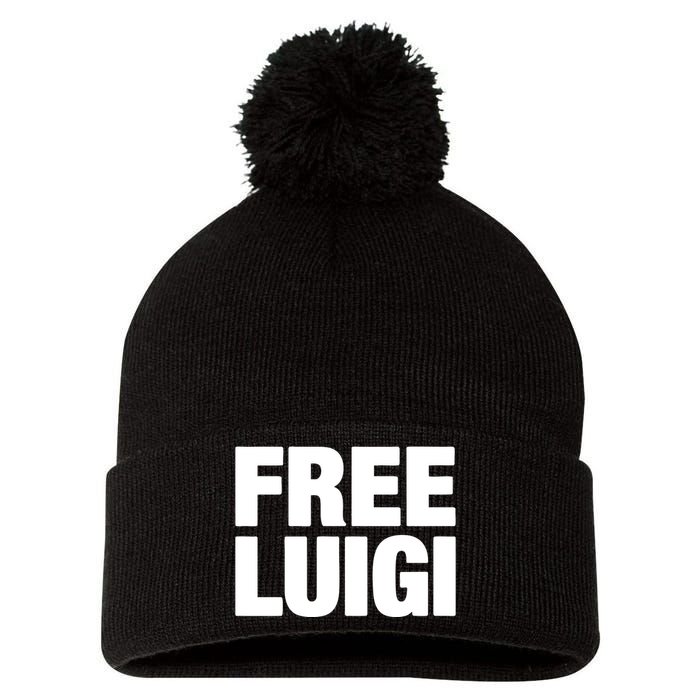 Good Shirts Free Luigi Pom Pom 12in Knit Beanie