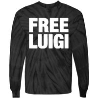 Good Shirts Free Luigi Tie-Dye Long Sleeve Shirt