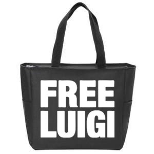 Good Shirts Free Luigi Zip Tote Bag