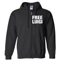 Good Shirts Free Luigi Full Zip Hoodie