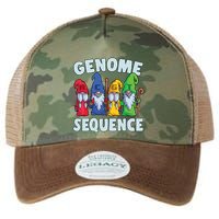 Genome Sequence Funny Gnome Biology Physics Science Pun Legacy Tie Dye Trucker Hat