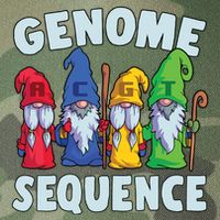 Genome Sequence Funny Gnome Biology Physics Science Pun Legacy Tie Dye Trucker Hat