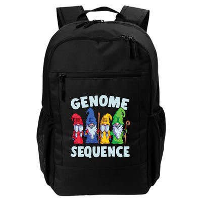 Genome Sequence Funny Gnome Biology Physics Science Pun Backpack