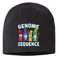Genome Sequence Funny Gnome Biology Physics Science Pun Sustainable Beanie
