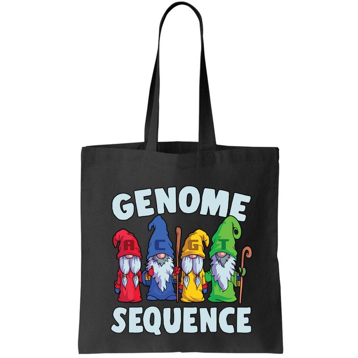 Genome Sequence Funny Gnome Biology Physics Science Pun Bag