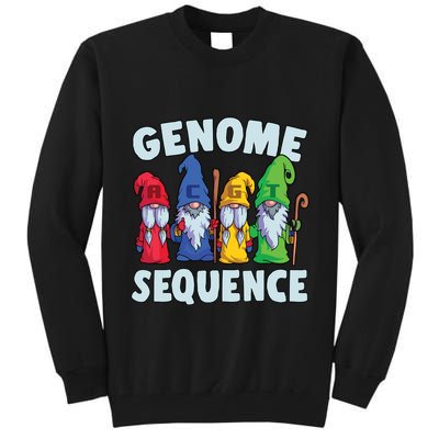 Genome Sequence Funny Gnome Biology Physics Science Pun Tall Sweatshirt