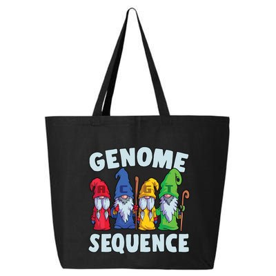 Genome Sequence Funny Gnome Biology Physics Science Pun 25L Jumbo Tote