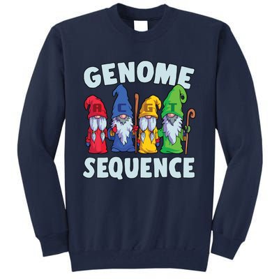 Genome Sequence Funny Gnome Biology Physics Science Pun Tall Sweatshirt