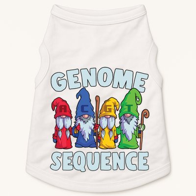 Genome Sequence Funny Gnome Biology Physics Science Pun Doggie Tank