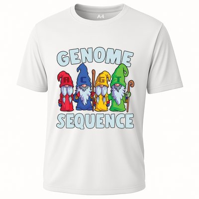 Genome Sequence Funny Gnome Biology Physics Science Pun Performance Shirt