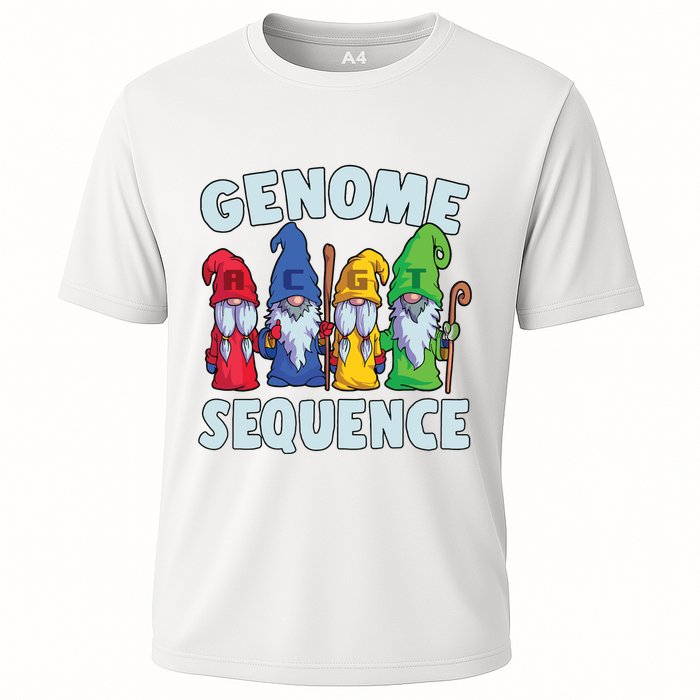 Genome Sequence Funny Gnome Biology Physics Science Pun Performance Shirt