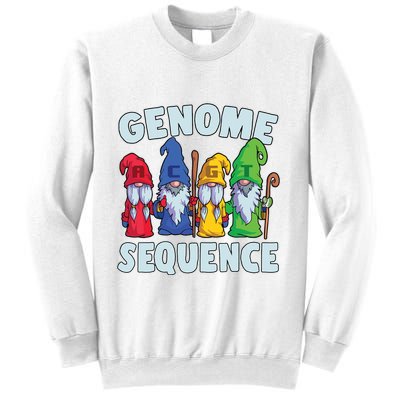 Genome Sequence Funny Gnome Biology Physics Science Pun Sweatshirt