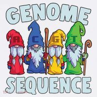 Genome Sequence Funny Gnome Biology Physics Science Pun Sweatshirt