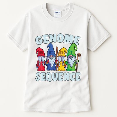 Genome Sequence Funny Gnome Biology Physics Science Pun Tall T-Shirt