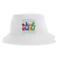 Genome Sequence Funny Gnome Biology Physics Science Pun Sustainable Bucket Hat