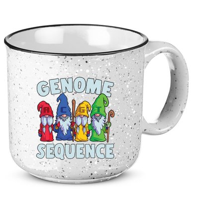 Genome Sequence Funny Gnome Biology Physics Science Pun 15oz Campfire Ceramic Mug