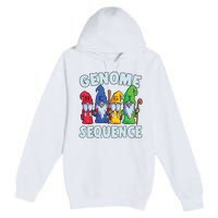 Genome Sequence Funny Gnome Biology Physics Science Pun Premium Pullover Hoodie