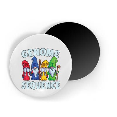 Genome Sequence Funny Gnome Biology Physics Science Pun Magnet