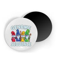 Genome Sequence Funny Gnome Biology Physics Science Pun Magnet