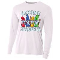 Genome Sequence Funny Gnome Biology Physics Science Pun Cooling Performance Long Sleeve Crew