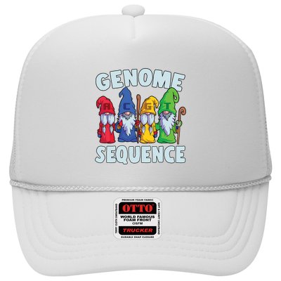 Genome Sequence Funny Gnome Biology Physics Science Pun Trucker Hat