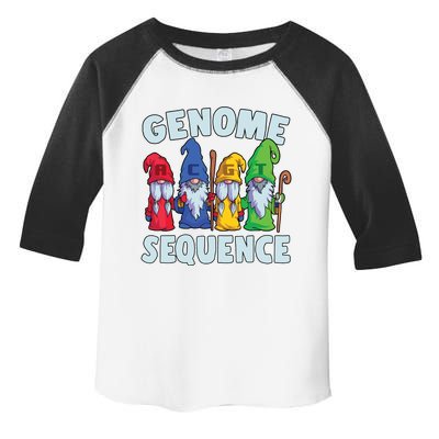 Genome Sequence Funny Gnome Biology Physics Science Pun Toddler Fine Jersey T-Shirt