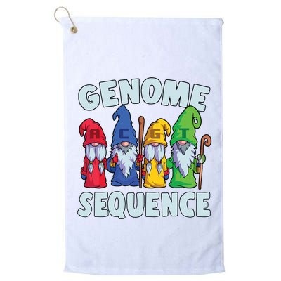 Genome Sequence Funny Gnome Biology Physics Science Pun Golf Towel