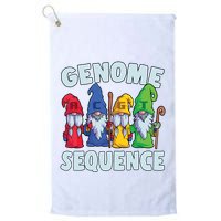 Genome Sequence Funny Gnome Biology Physics Science Pun Golf Towel