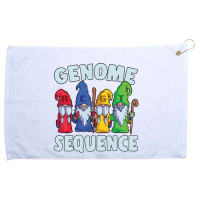 Genome Sequence Funny Gnome Biology Physics Science Pun Grommeted Golf Towel