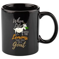 Goat Stuff For Goat Lovers | Farm Animal Meme Pun Funny Goat 11oz C Handle Ceramic Mug