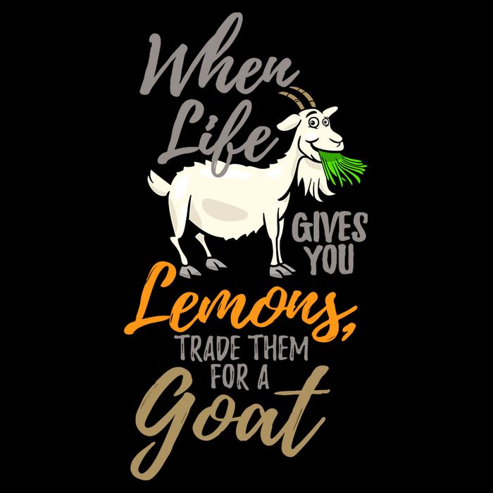 Goat Stuff For Goat Lovers | Farm Animal Meme Pun Funny Goat Cropped Pullover Crew