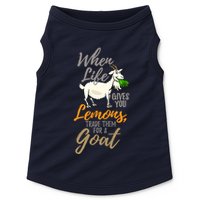 Goat Stuff For Goat Lovers | Farm Animal Meme Pun Funny Goat Doggie Tank