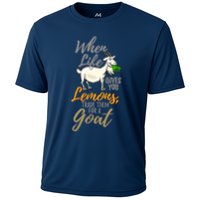 Goat Stuff For Goat Lovers | Farm Animal Meme Pun Funny Goat Cooling Performance Crew T-Shirt