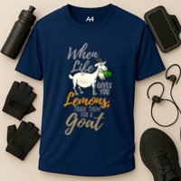 Goat Stuff For Goat Lovers | Farm Animal Meme Pun Funny Goat Cooling Performance Crew T-Shirt