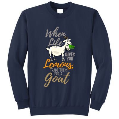 Goat Stuff For Goat Lovers | Farm Animal Meme Pun Funny Goat Sweatshirt