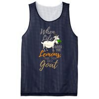 Goat Stuff For Goat Lovers | Farm Animal Meme Pun Funny Goat Mesh Reversible Basketball Jersey Tank