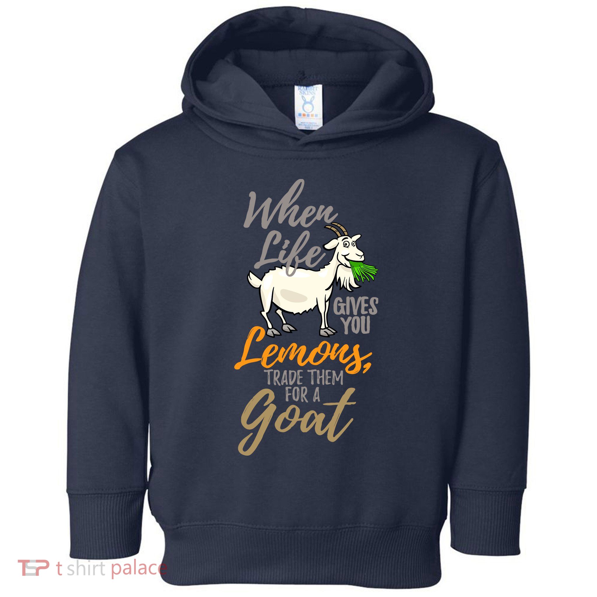 Goat Stuff For Goat Lovers | Farm Animal Meme Pun Funny Goat Toddler Hoodie