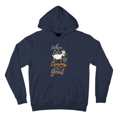 Goat Stuff For Goat Lovers | Farm Animal Meme Pun Funny Goat Tall Hoodie