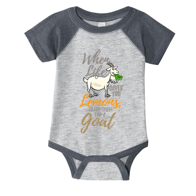 Goat Stuff For Goat Lovers | Farm Animal Meme Pun Funny Goat Infant Baby Jersey Bodysuit