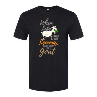 Goat Stuff For Goat Lovers | Farm Animal Meme Pun Funny Goat Softstyle CVC T-Shirt