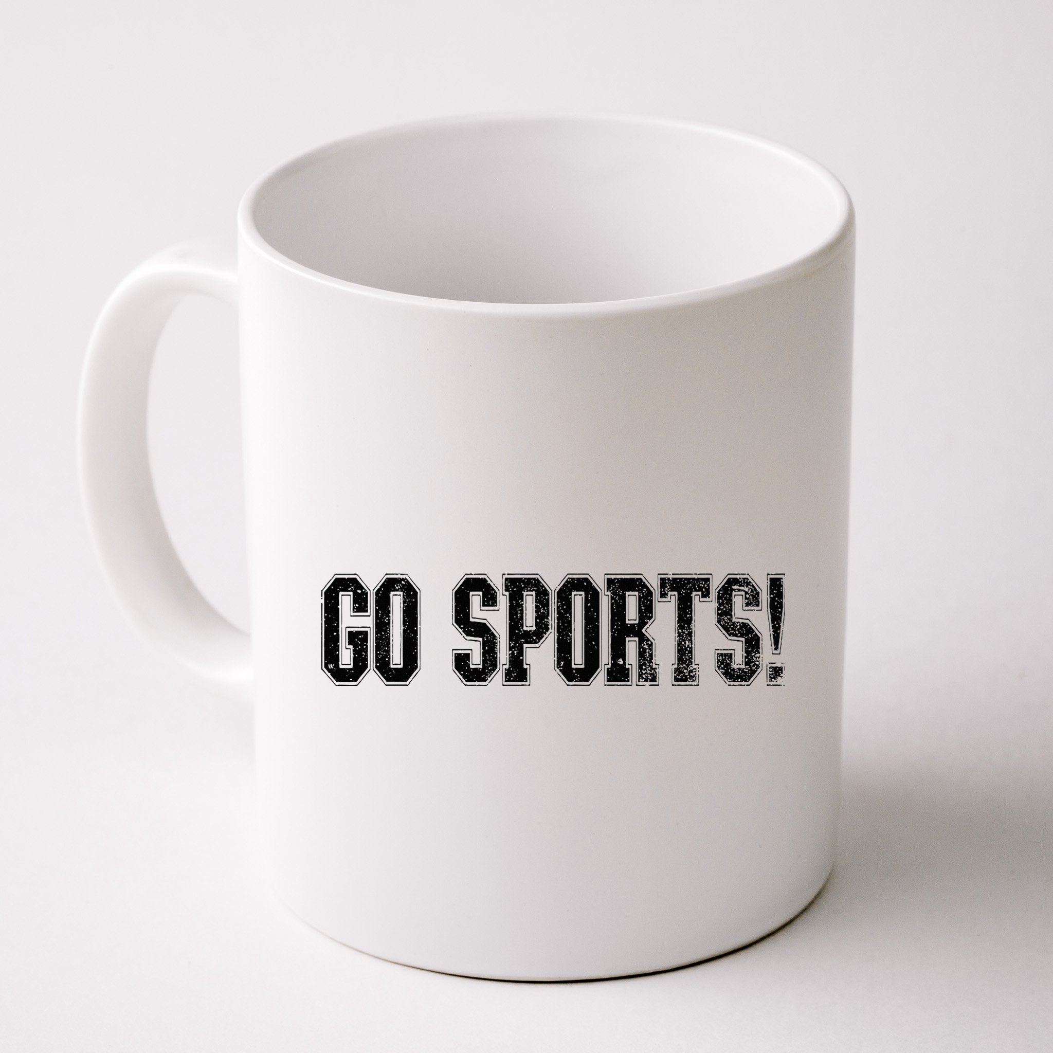 Go Sports! Funny Vintage Sports Clueless Sport Fan Go Sports Mug