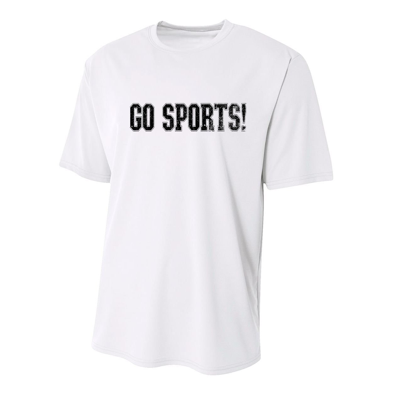 Go Sports! Funny Vintage Sports Clueless Sport Fan Go Sports Youth Performance Sprint T-Shirt