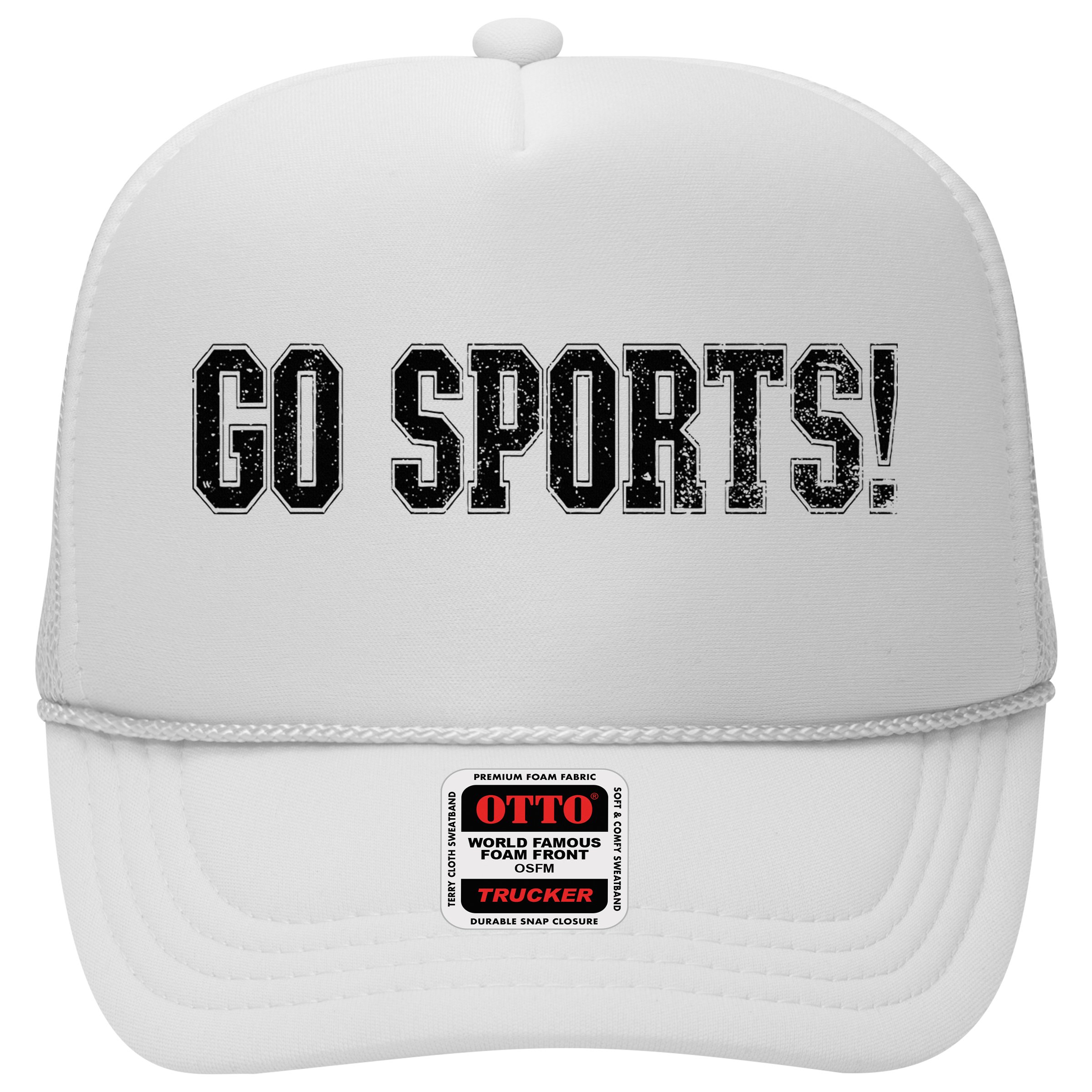 Go Sports! Funny Vintage Sports Clueless Sport Fan Go Sports Hat