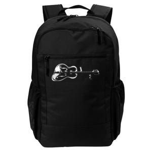 Guitarist Shark Fish Angler Fishing I Funny Guitar Player Daily Commute Backpack