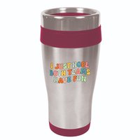 Groovy style Funny Football, I Just Hope Both Teams Have Fun 16oz Travel Tumbler