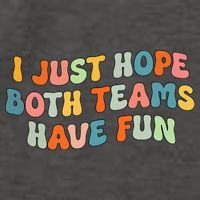 Groovy style Funny Football, I Just Hope Both Teams Have Fun Vector Backpack